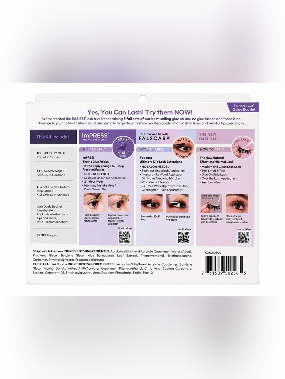 Kiss Lash Trial Kit - Picture 6 of 7